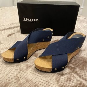 DUNE LONDON WEDGE SANDAL